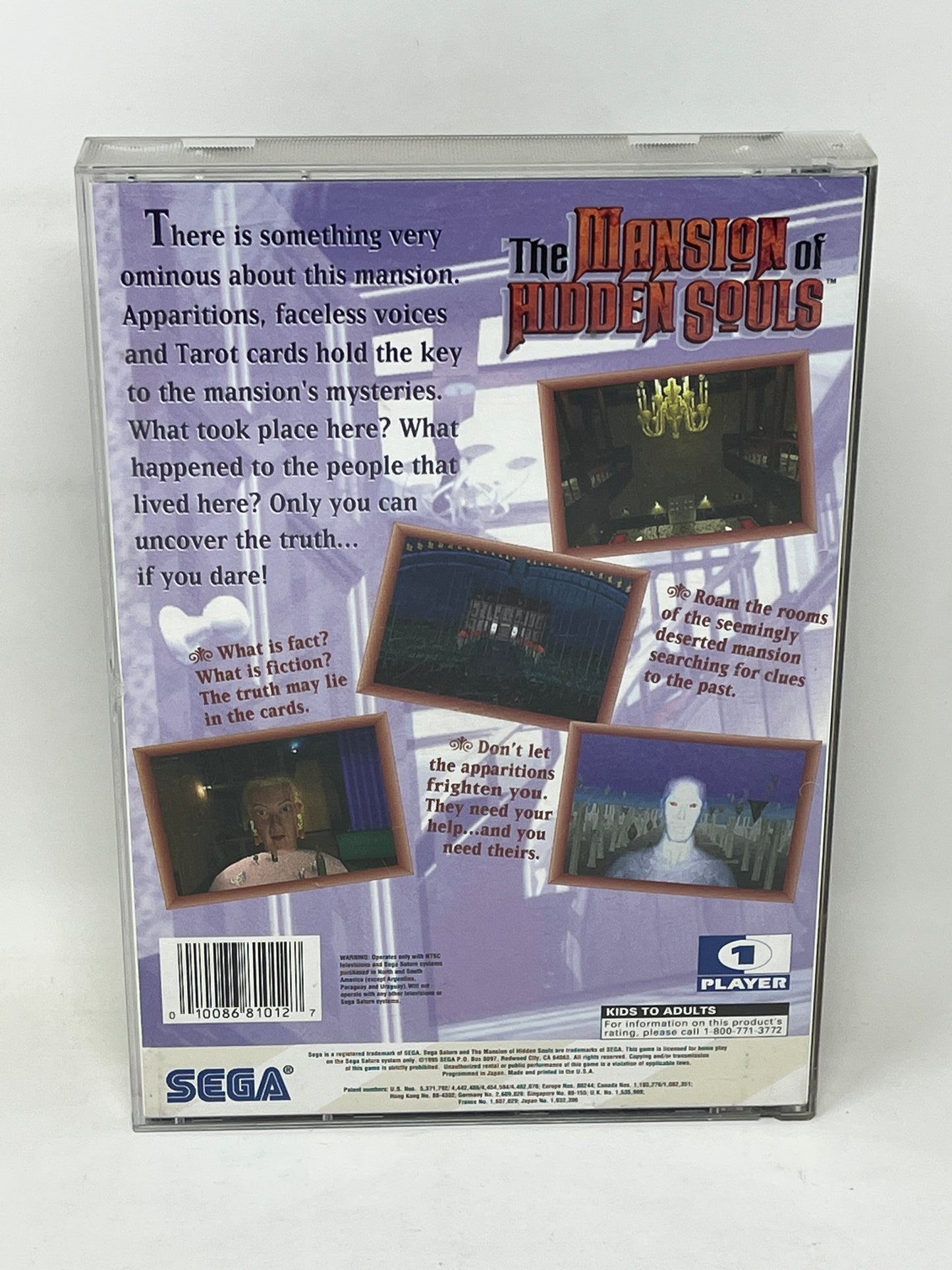 Sega Saturn - Mansion of Hidden Souls - Complete