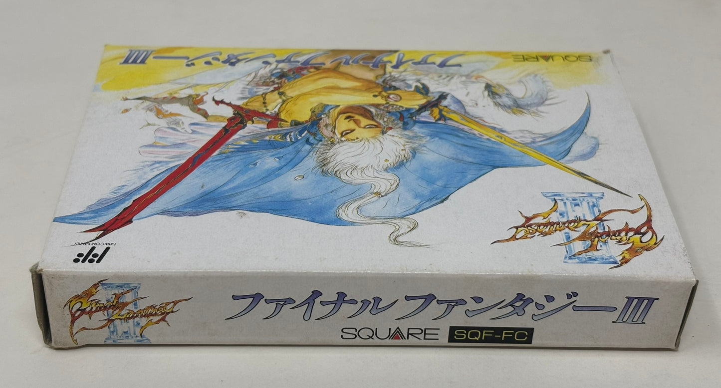 Nintendo Famicom - Final Fantasy III (Japan Import) Complete
