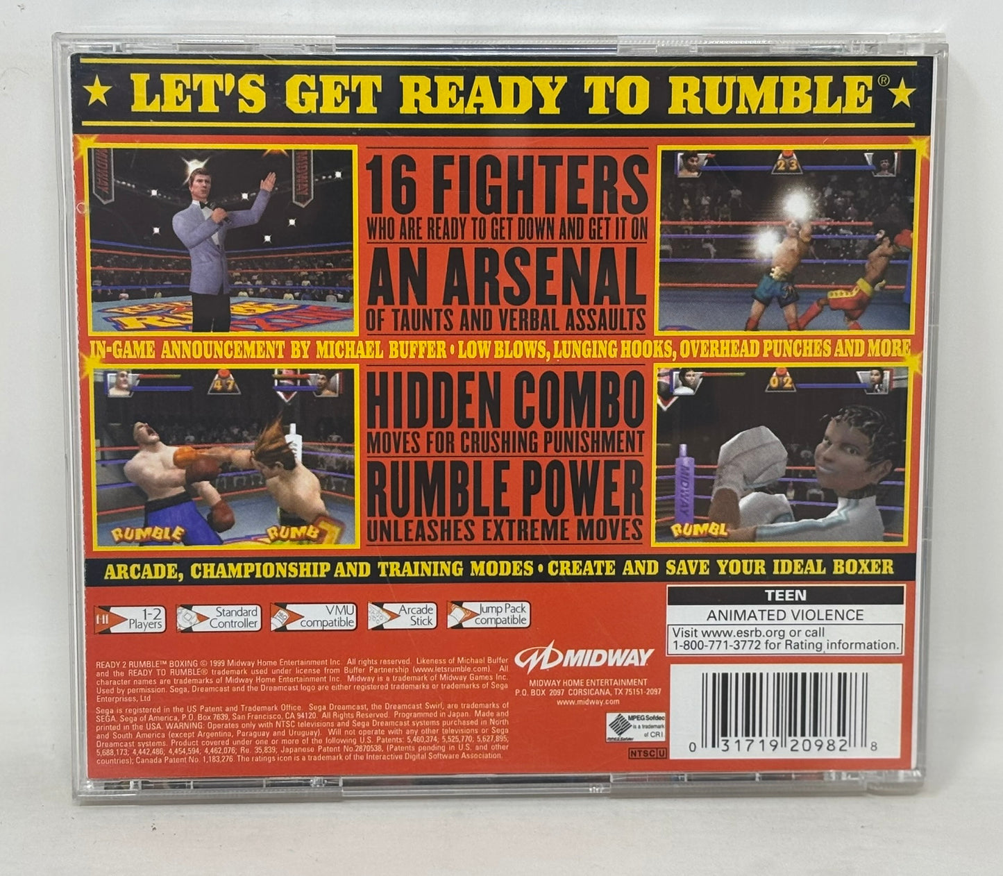 Sega Dreamcast - Ready 2 Rumble Boxing - Complete