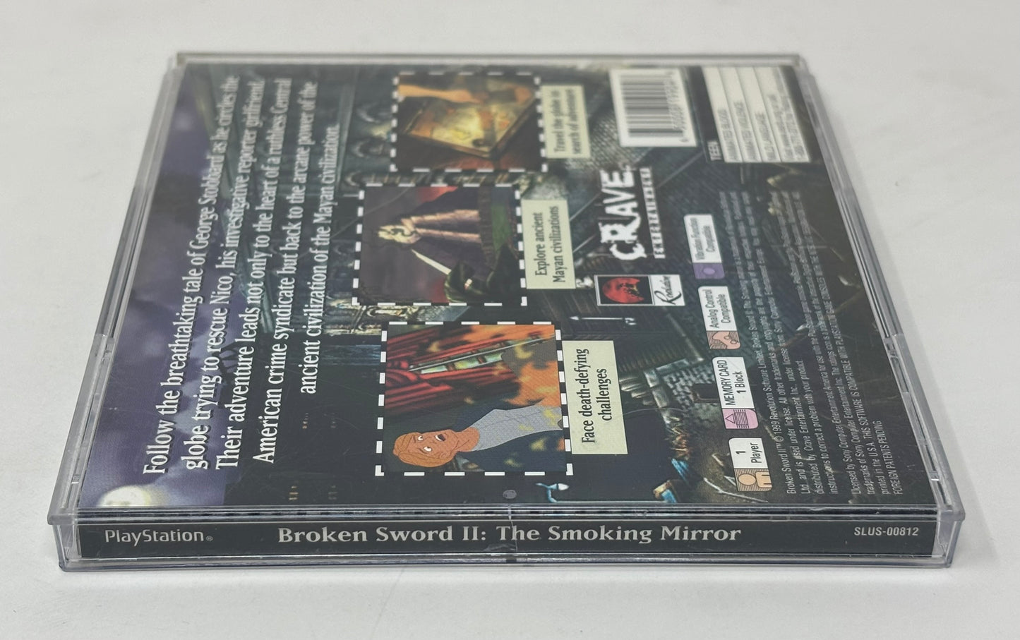 Sony PlayStation - Broken Sword II The Smoking Mirror - Complete
