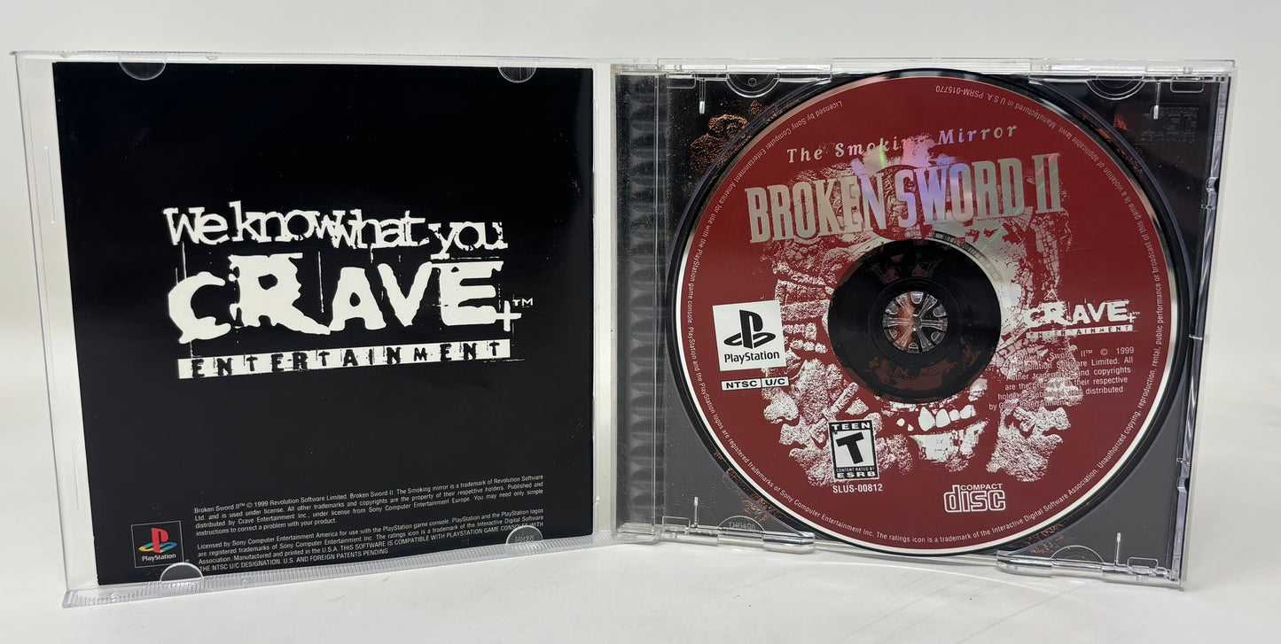 Sony PlayStation - Broken Sword II The Smoking Mirror - Complete