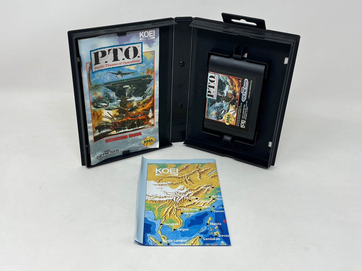 Sega Genesis - PTO Pacific Theater of Operations - Complete