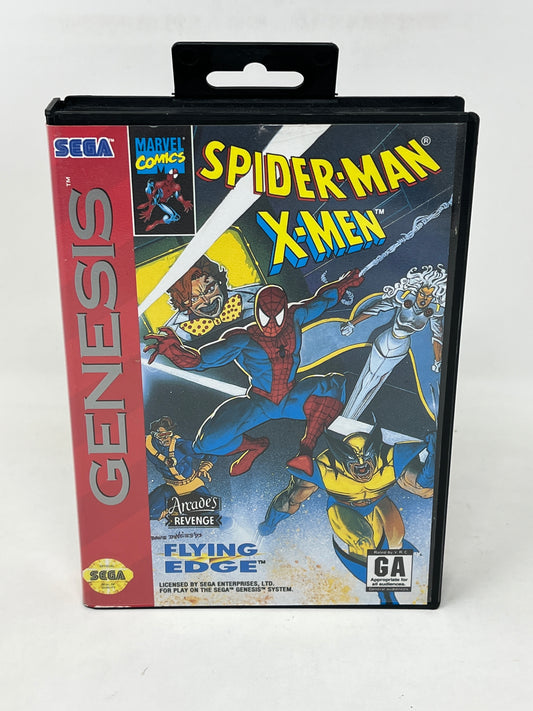 Sega Genesis - SpiderMan X-Men Arcade's Revenge - Complete