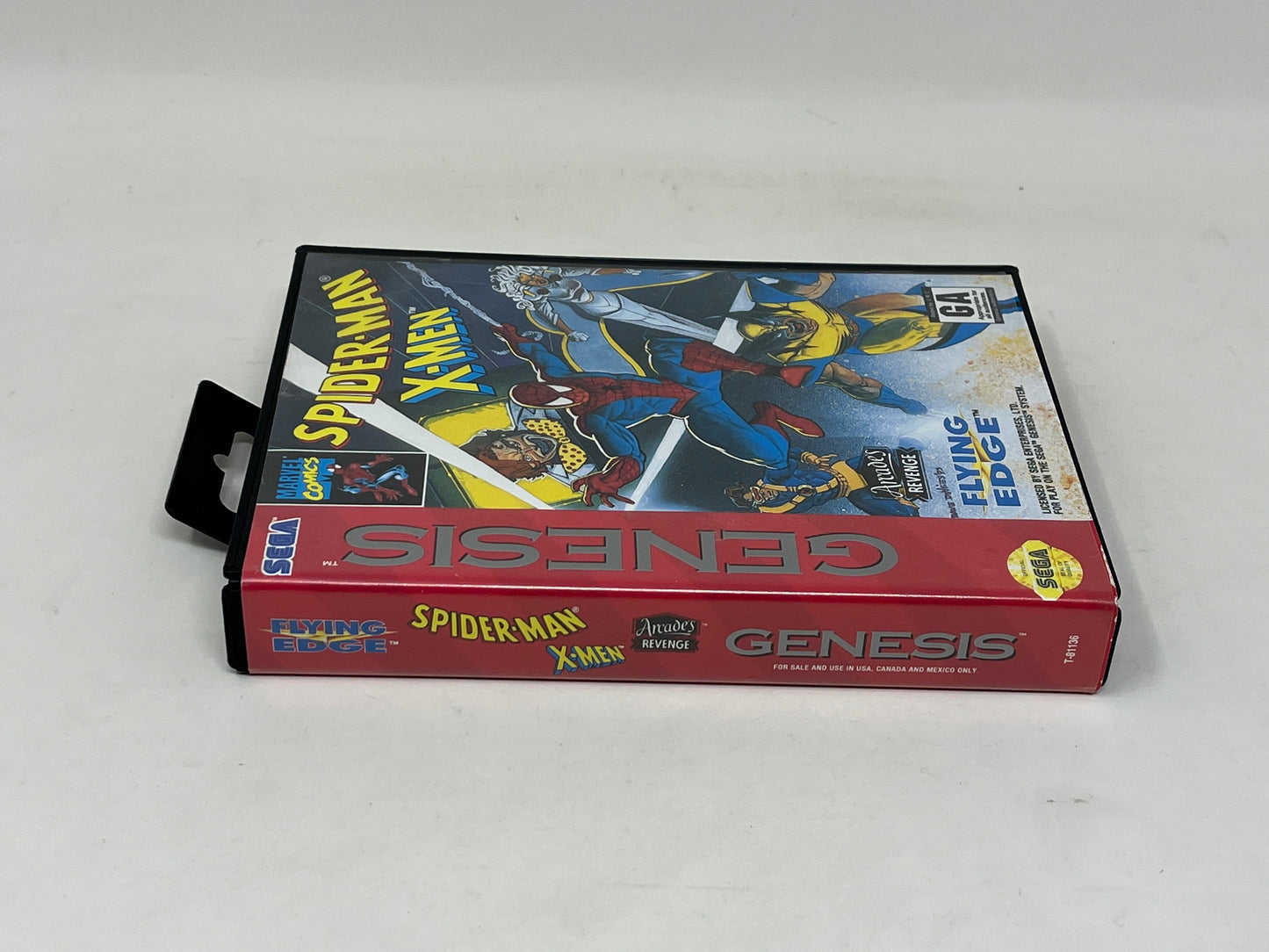 Sega Genesis - SpiderMan X-Men Arcade's Revenge - Complete