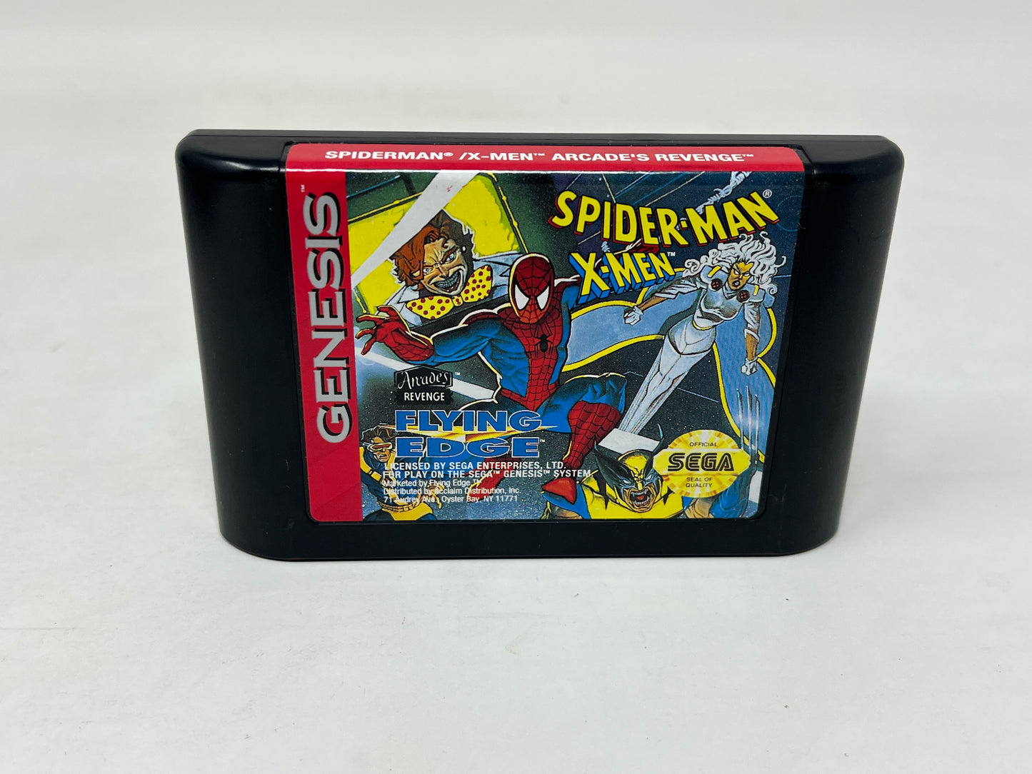 Sega Genesis - SpiderMan X-Men Arcade's Revenge - Complete