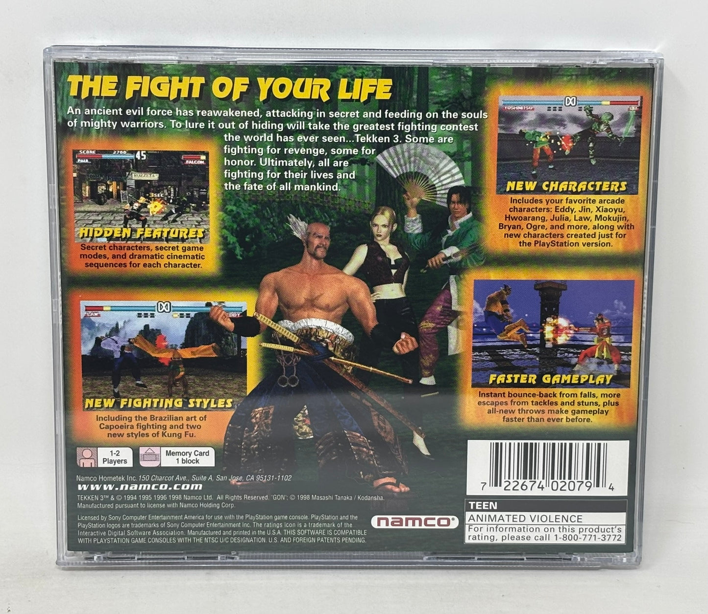 Sony PlayStation - Tekken 3 - Complete