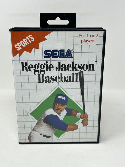 Sega Master System - Reggie Jackson Baseball - Complete