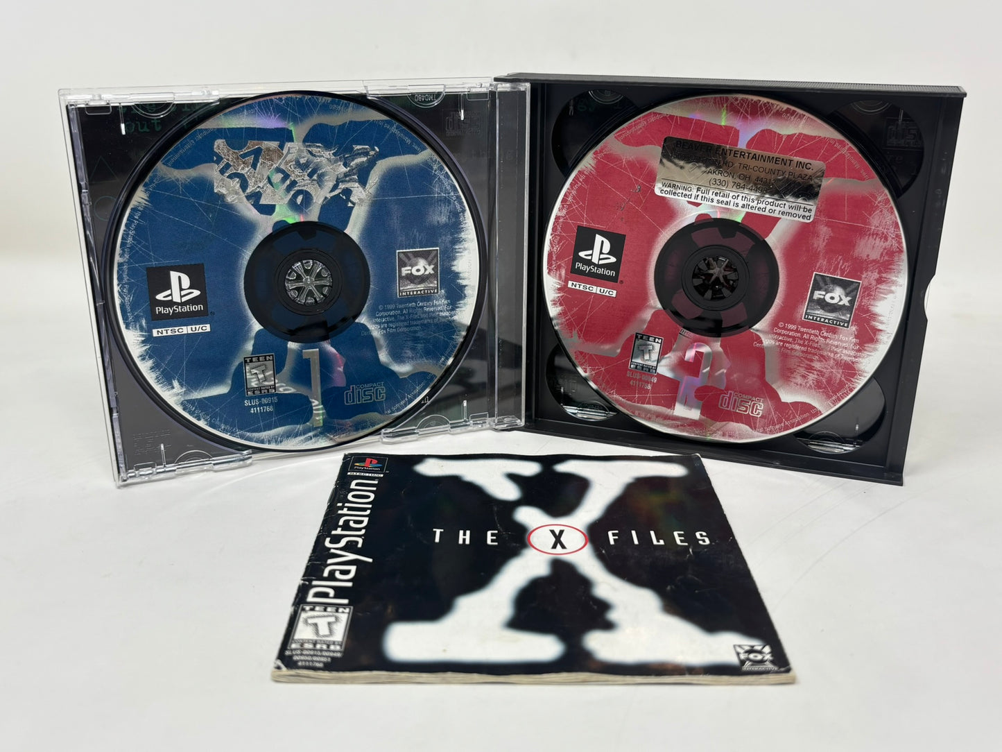 Sony PlayStation - The X-Files - Complete