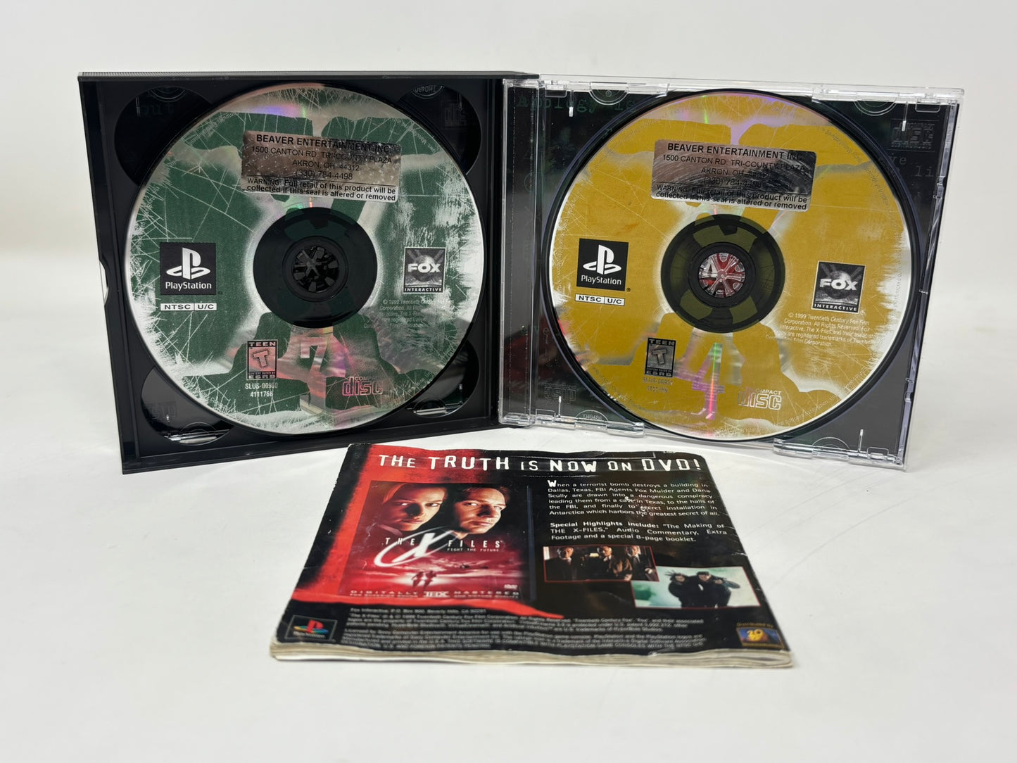 Sony PlayStation - The X-Files - Complete