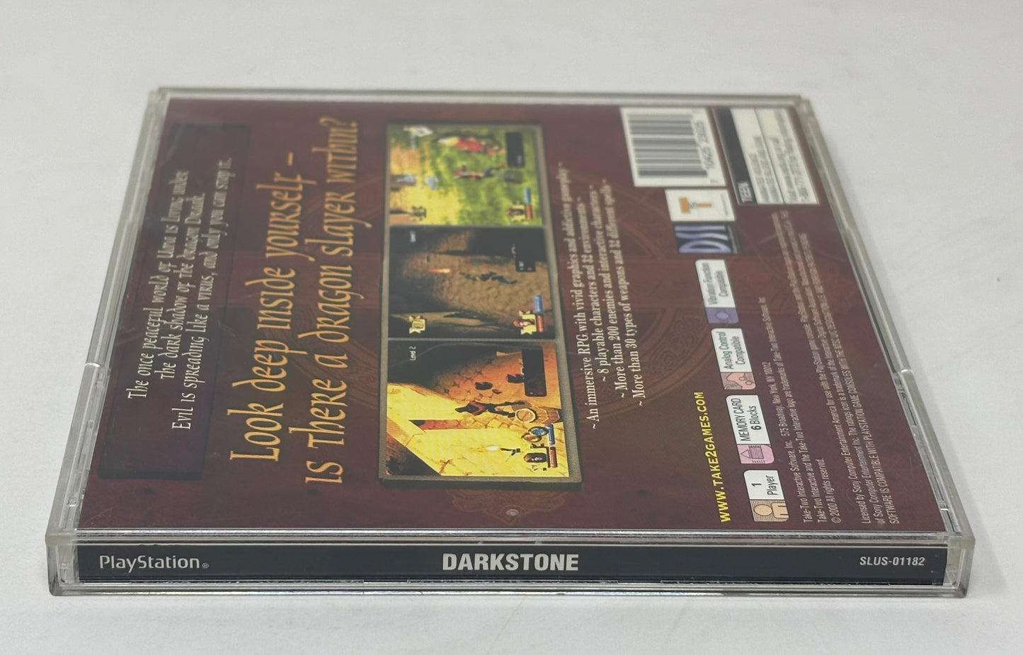 Sony PlayStation - Dark Stone - Complete