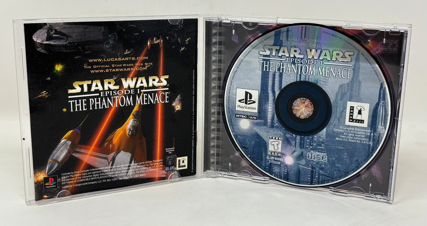 Sony PlayStation - Star Wars Episode I The Phantom Menace - Complete