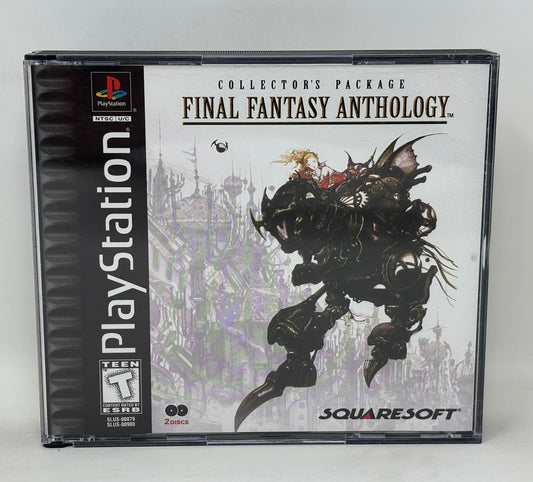 Sony PlayStation - Final Fantasy Anthology (Black Label) - Complete