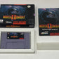 SNES Super Nintendo - Mortal Kombat II - Complete