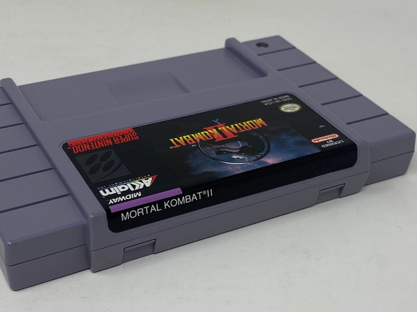 SNES Super Nintendo - Mortal Kombat II - Complete