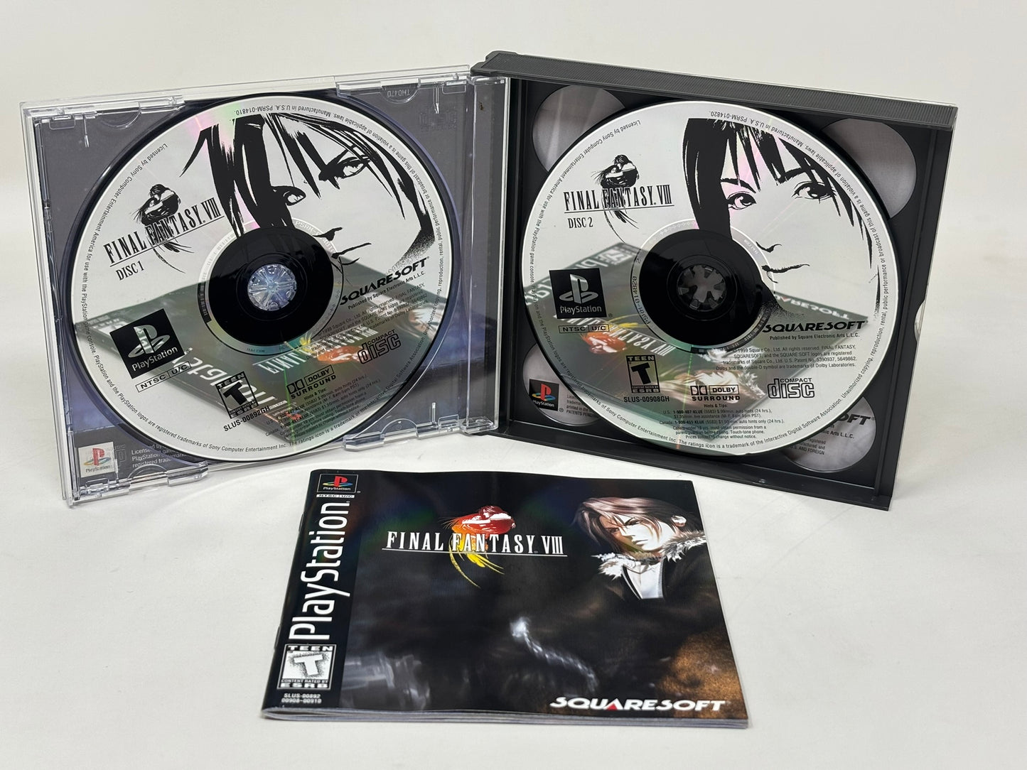 Sony PlayStation - Final Fantasy VIII 8 (Greatest Hits) Complete