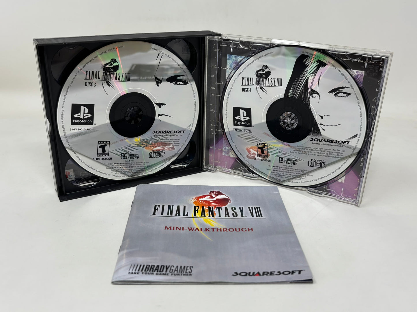 Sony PlayStation - Final Fantasy VIII 8 (Greatest Hits) Complete