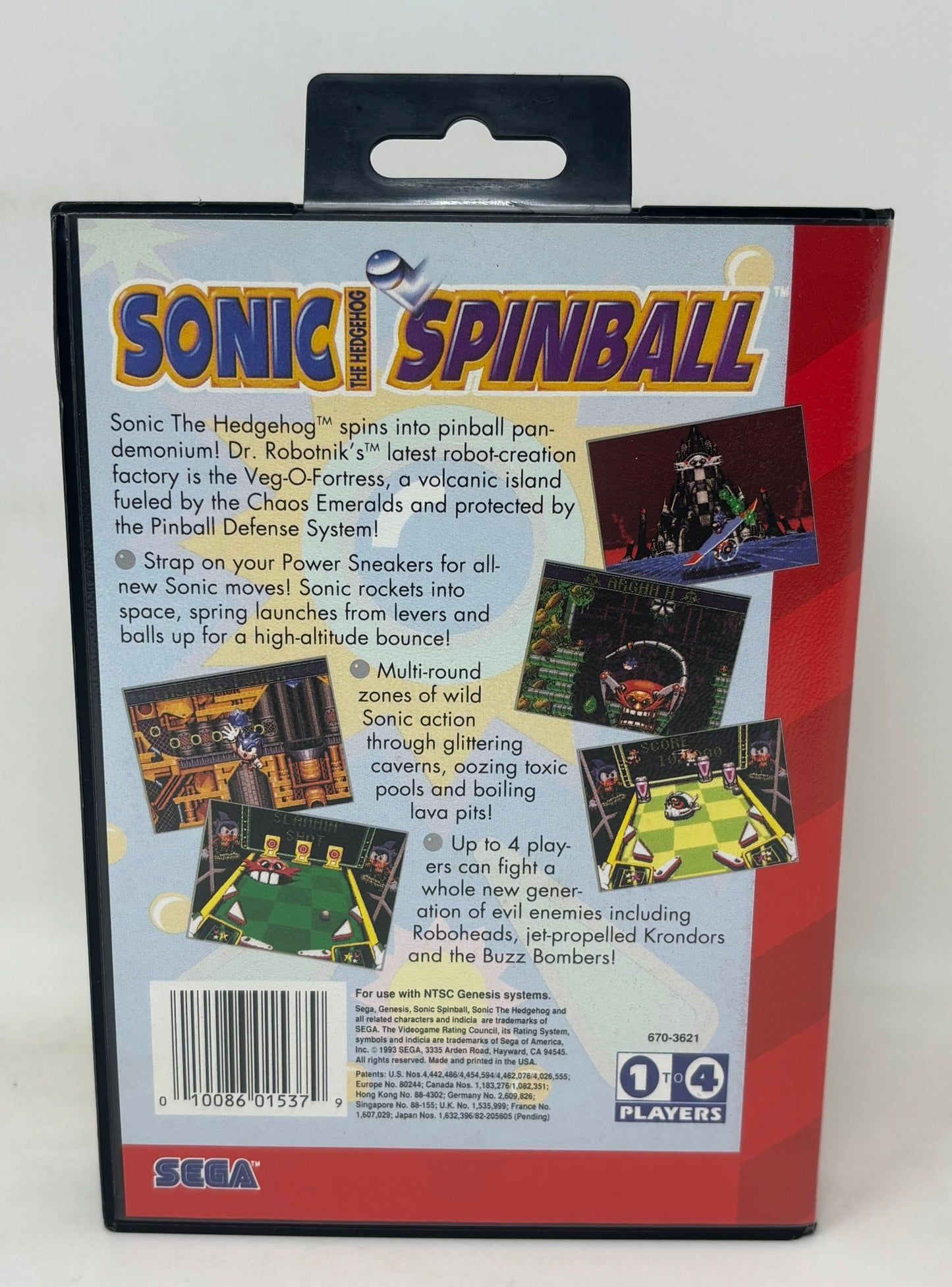 Sega Genesis - Sonic Spinball - Complete