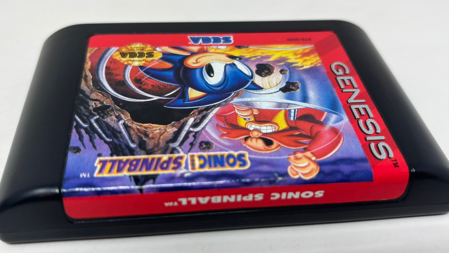 Sega Genesis - Sonic Spinball - Complete