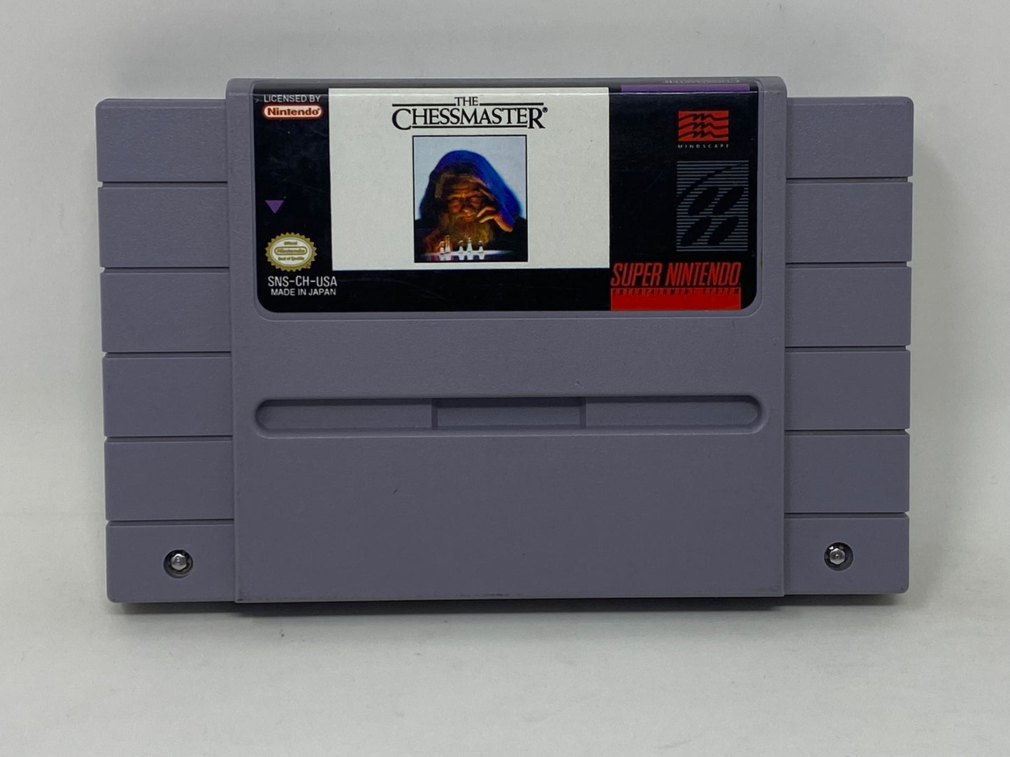 SNES Super Nintendo - The ChessMaster