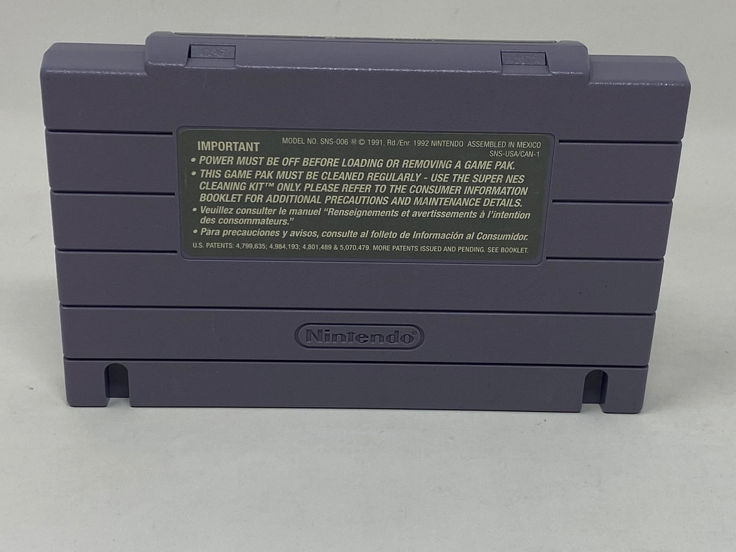 SNES Super Nintendo - Aladdin