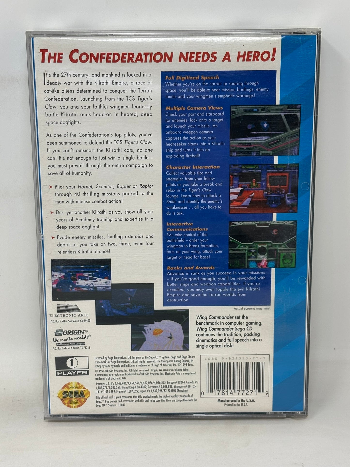 Sega CD - Wing Commander - Complete