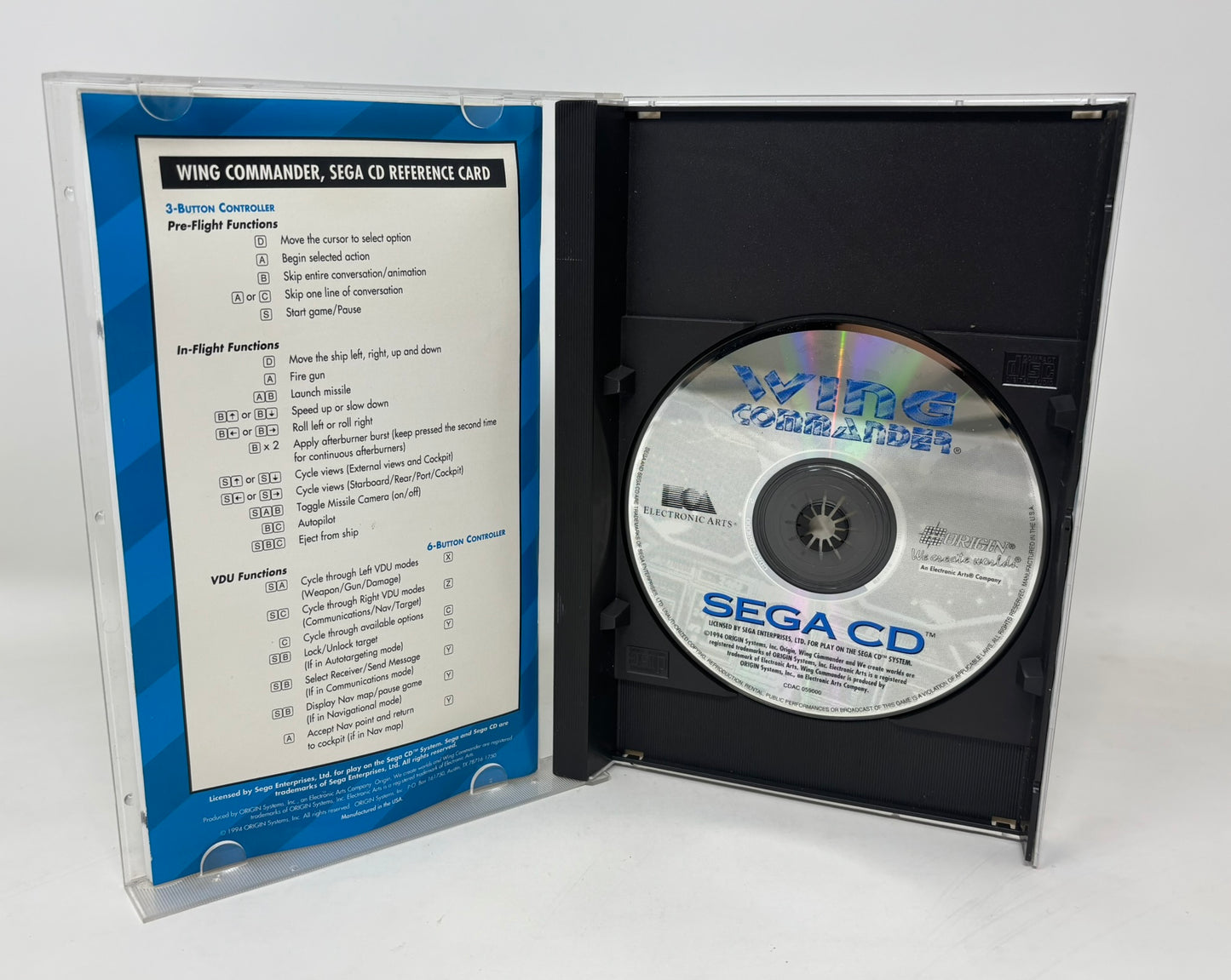 Sega CD - Wing Commander - Complete