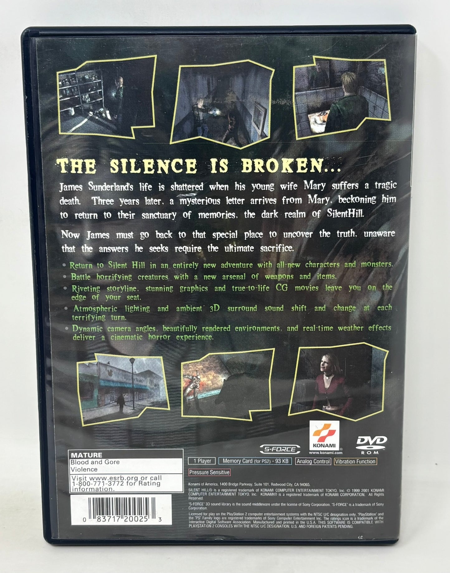 Sony PlayStation 2 - Silent Hill 2