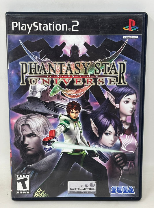 Sony PlayStation 2 - Phantasy Star Universe - Complete