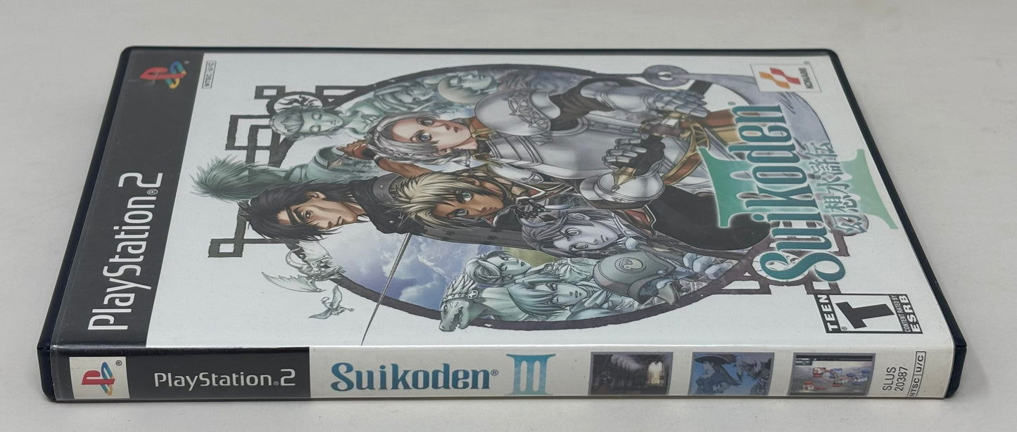 Sony PlayStation 2 - Suikoden III 3 - Complete