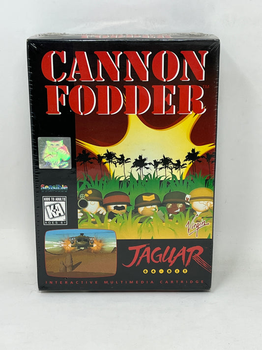 Atari Jaguar - Cannon Fodder - Brand New / Factory Sealed