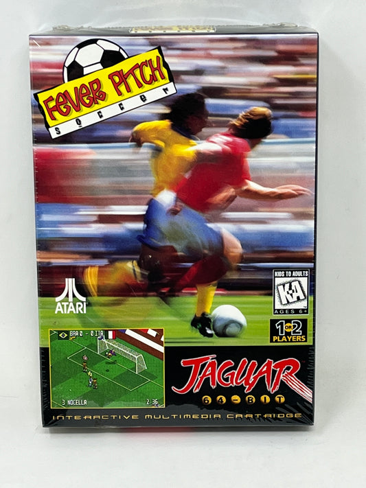Atari Jaguar - Fever Pitch Soccer - Brand New / Factory Sealed