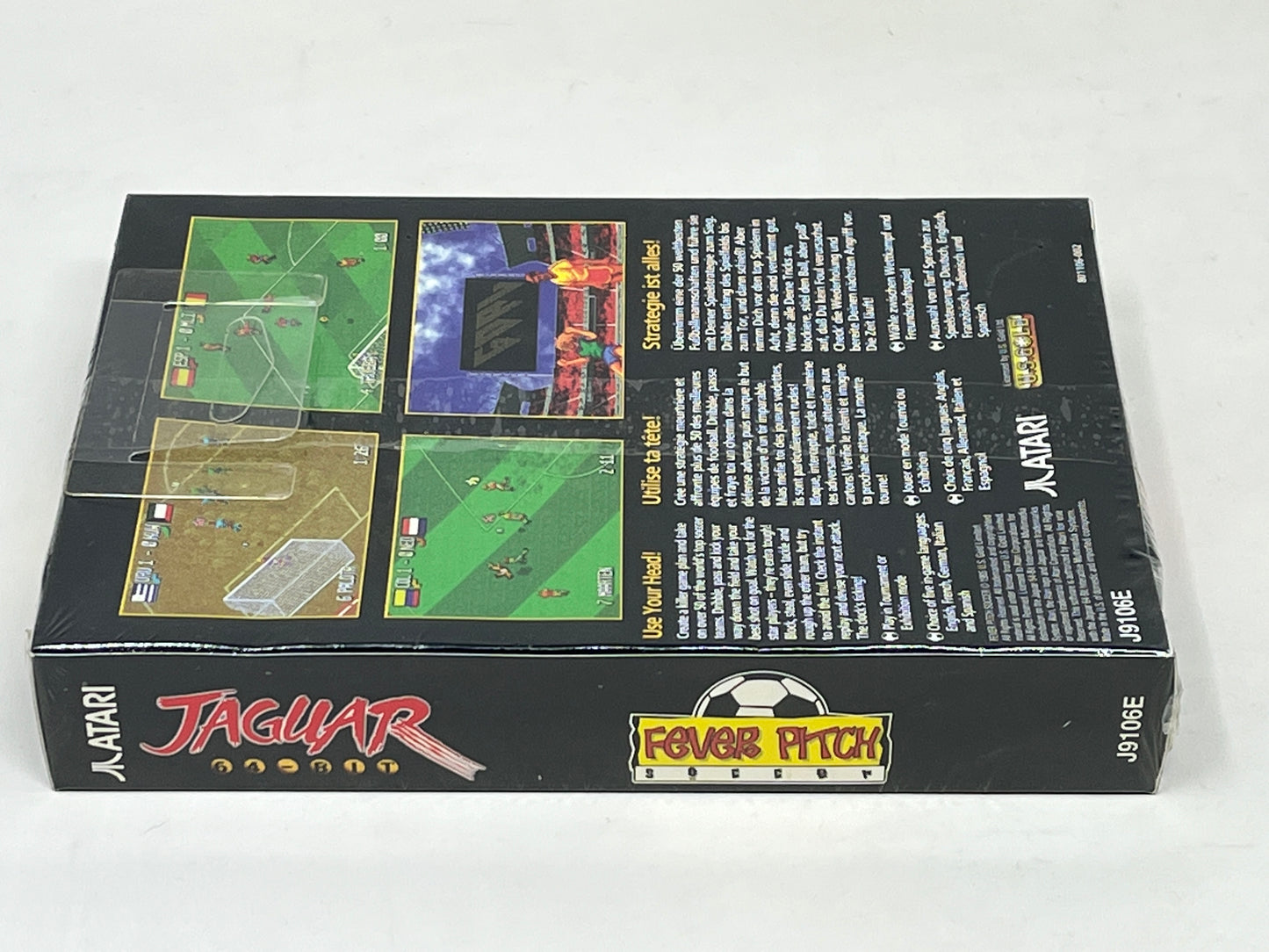 Atari Jaguar - Fever Pitch Soccer - Brand New / Factory Sealed