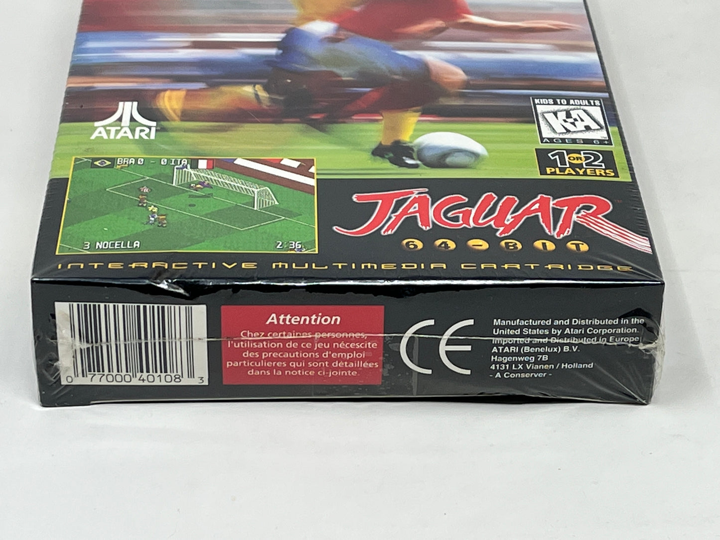 Atari Jaguar - Fever Pitch Soccer - Brand New / Factory Sealed