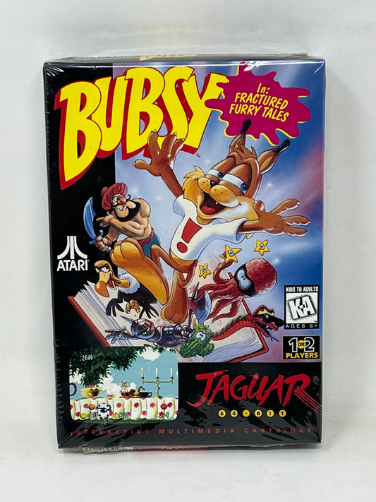 Atari Jaguar - Bubsy: In Fractured Furry Tales - Brand New / Factory Sealed