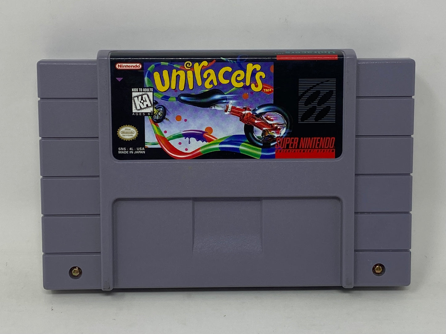 SNES Super Nintendo - Uniracers