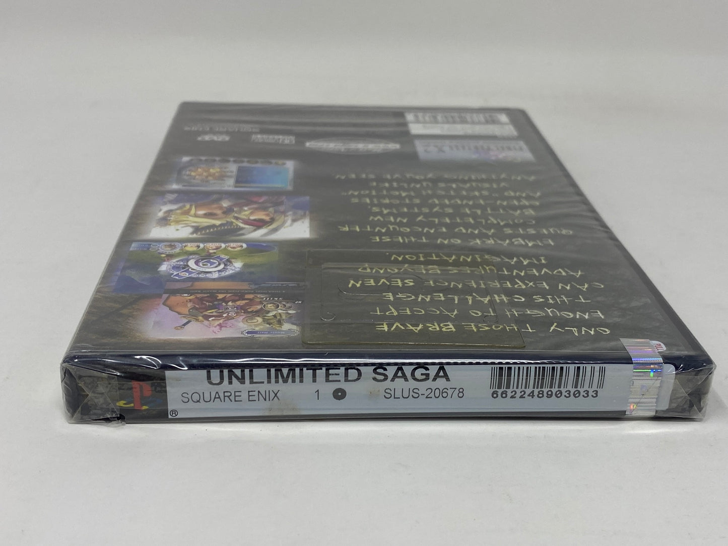 Sony PlayStation 2 PS2 - Unlimited Saga (Factory Sealed)