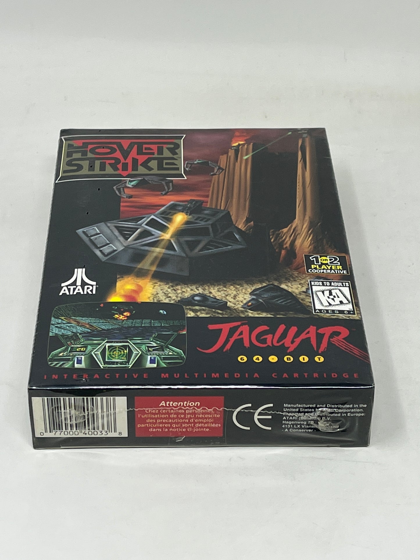 Atari Jaguar - Hover Strike - Brand New / Factory Sealed