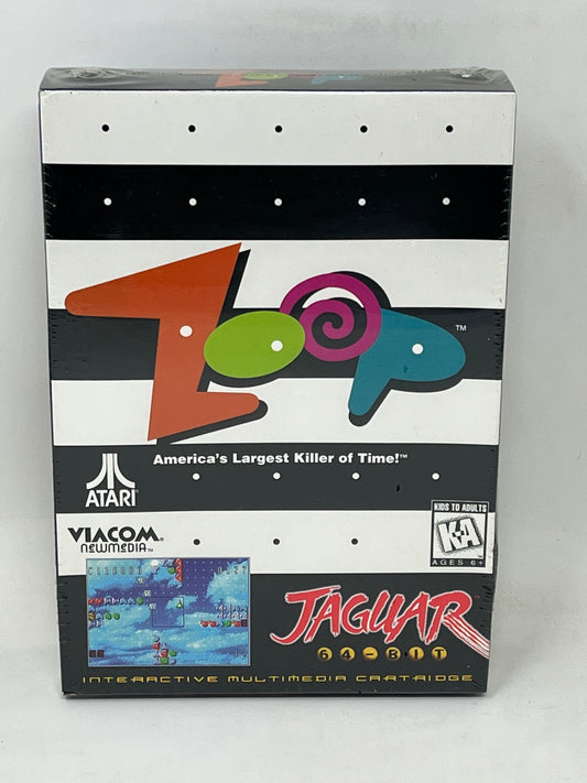 Atari Jaguar - Zoop - Brand New / Factory Sealed