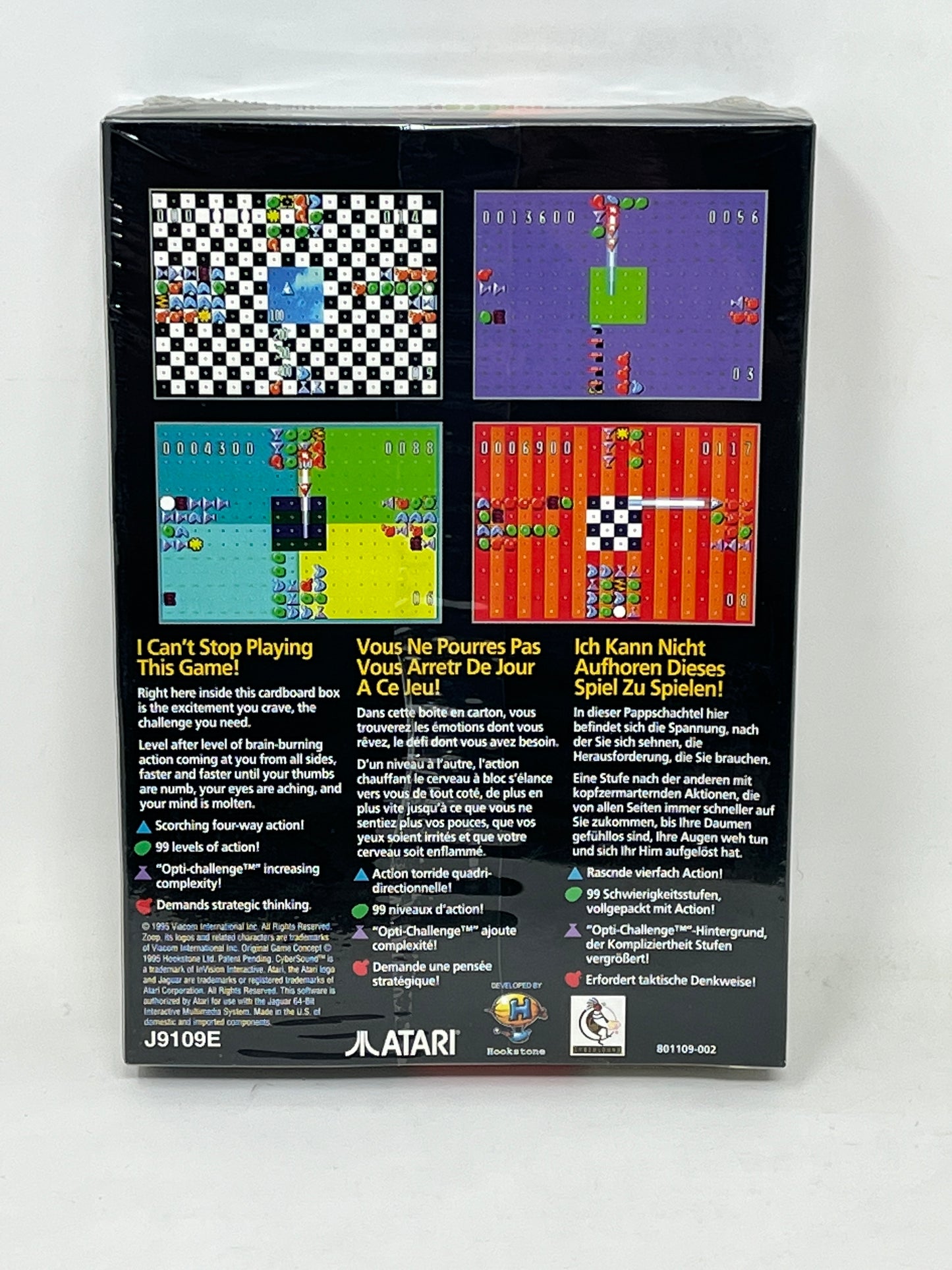 Atari Jaguar - Zoop - Sealed