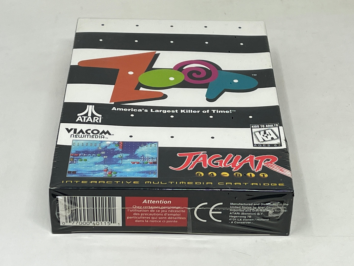 Atari Jaguar - Zoop - Brand New / Factory Sealed