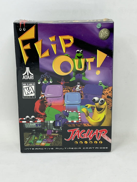 Atari Jaguar - Flip Out! - Brand New / Factory Sealed