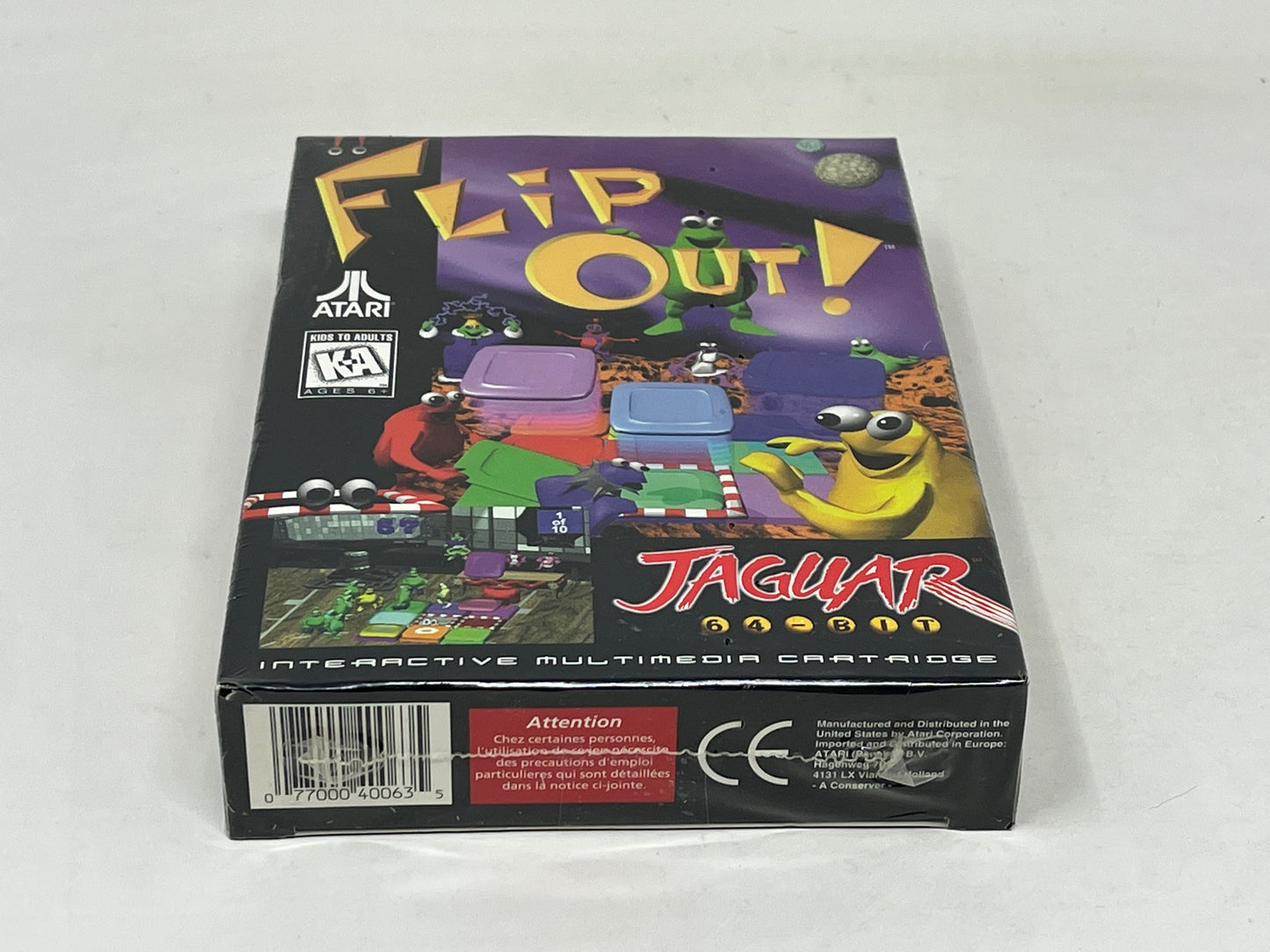 Atari Jaguar - Flip Out! - Brand New / Factory Sealed