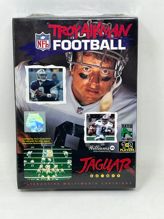 Atari Jaguar - Troy Aikman NFL Football - Brand New / Factory Sealed
