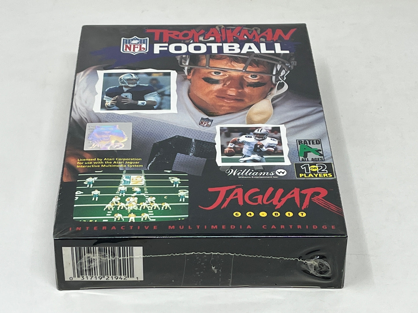 Atari Jaguar - Troy Aikman NFL Football - Brand New / Factory Sealed