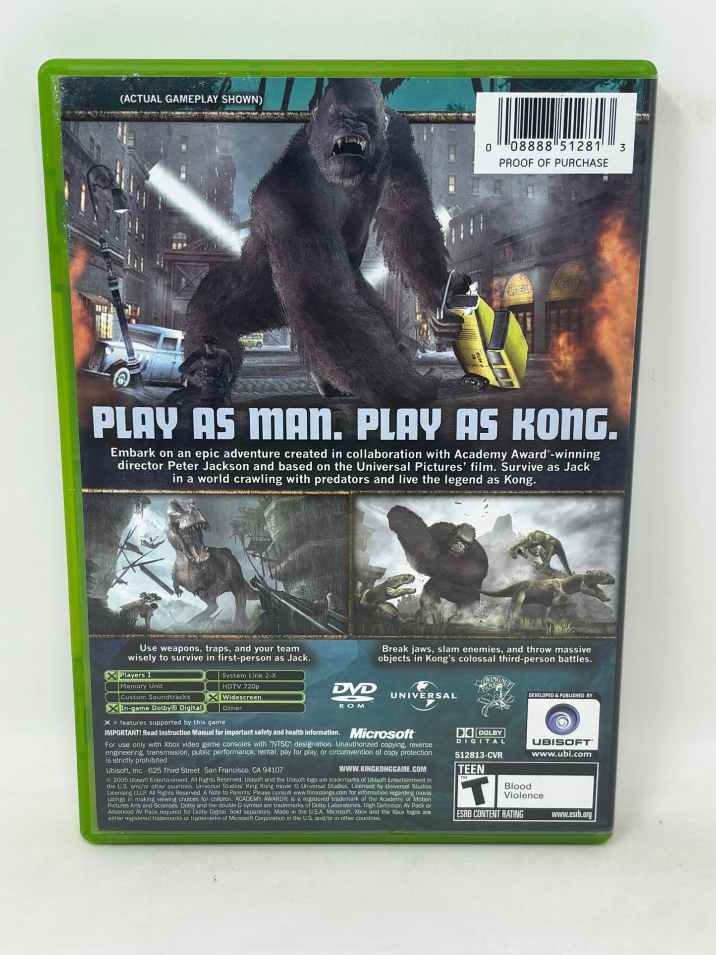 XBox - Peter Jackson's King Kong - Complete