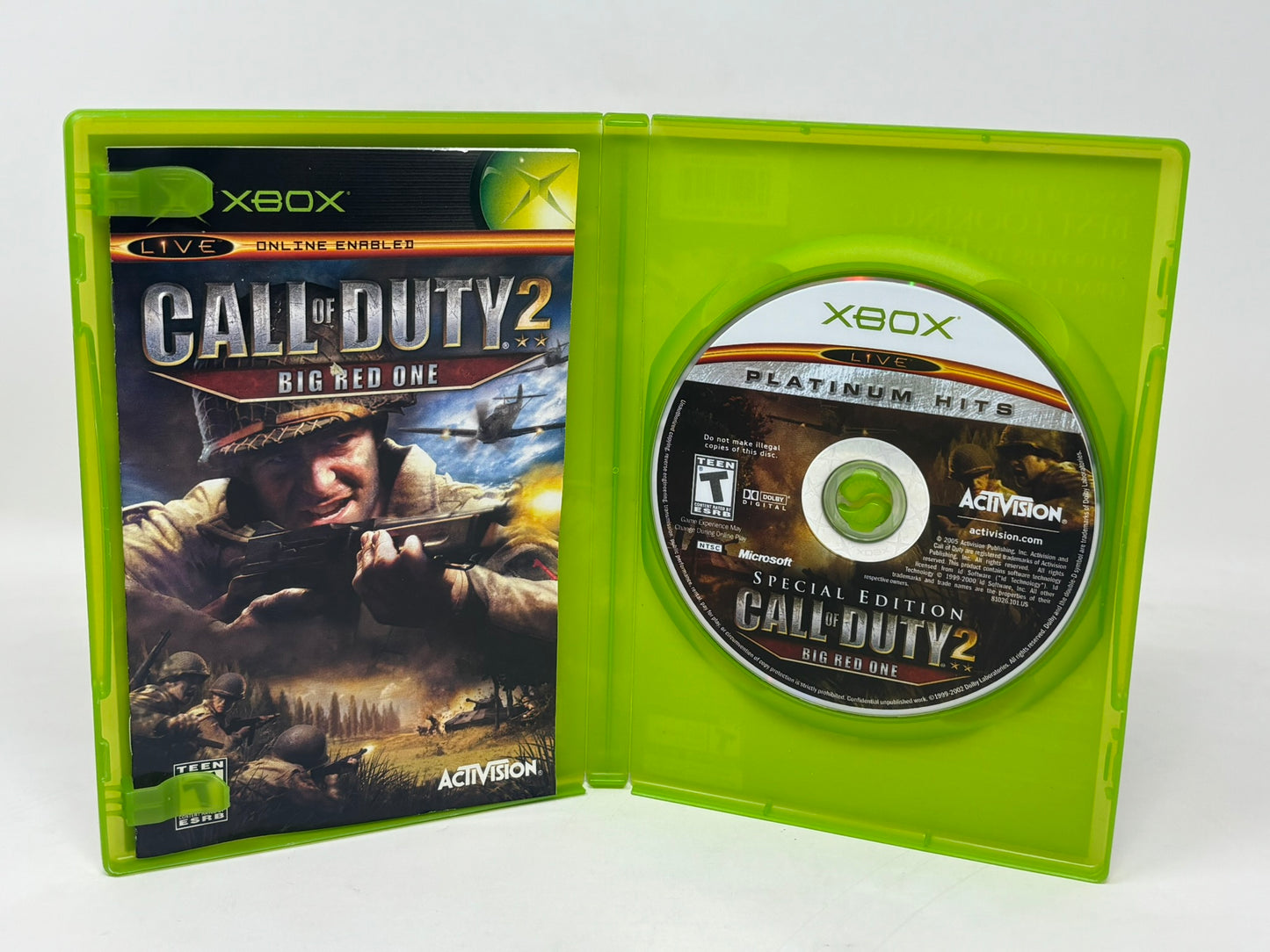 XBox - Call of Duty 2 Big Red One - Complete