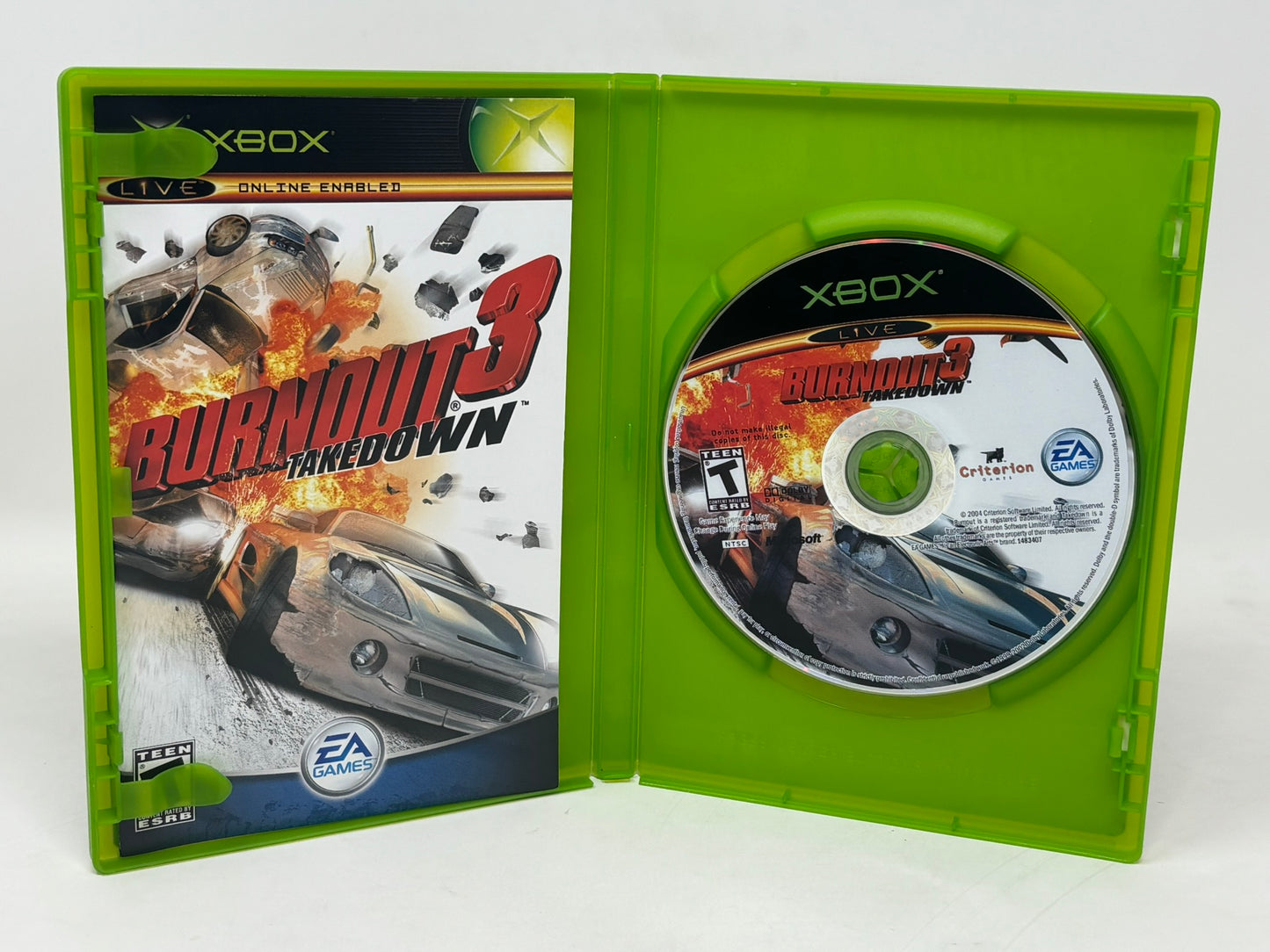 XBox - Burnout 3 Takedown - Complete