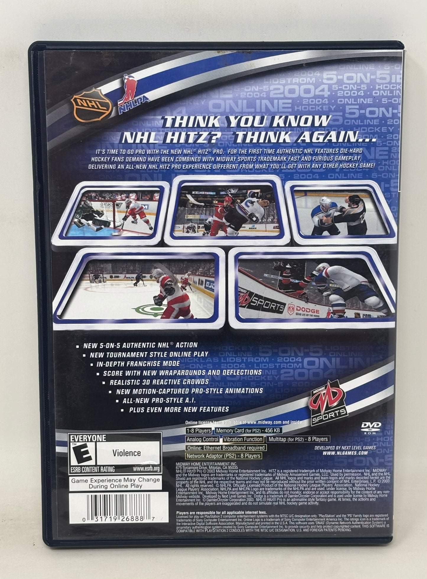 Sony PlayStation 2 - NHL Hitz Pro - Complete