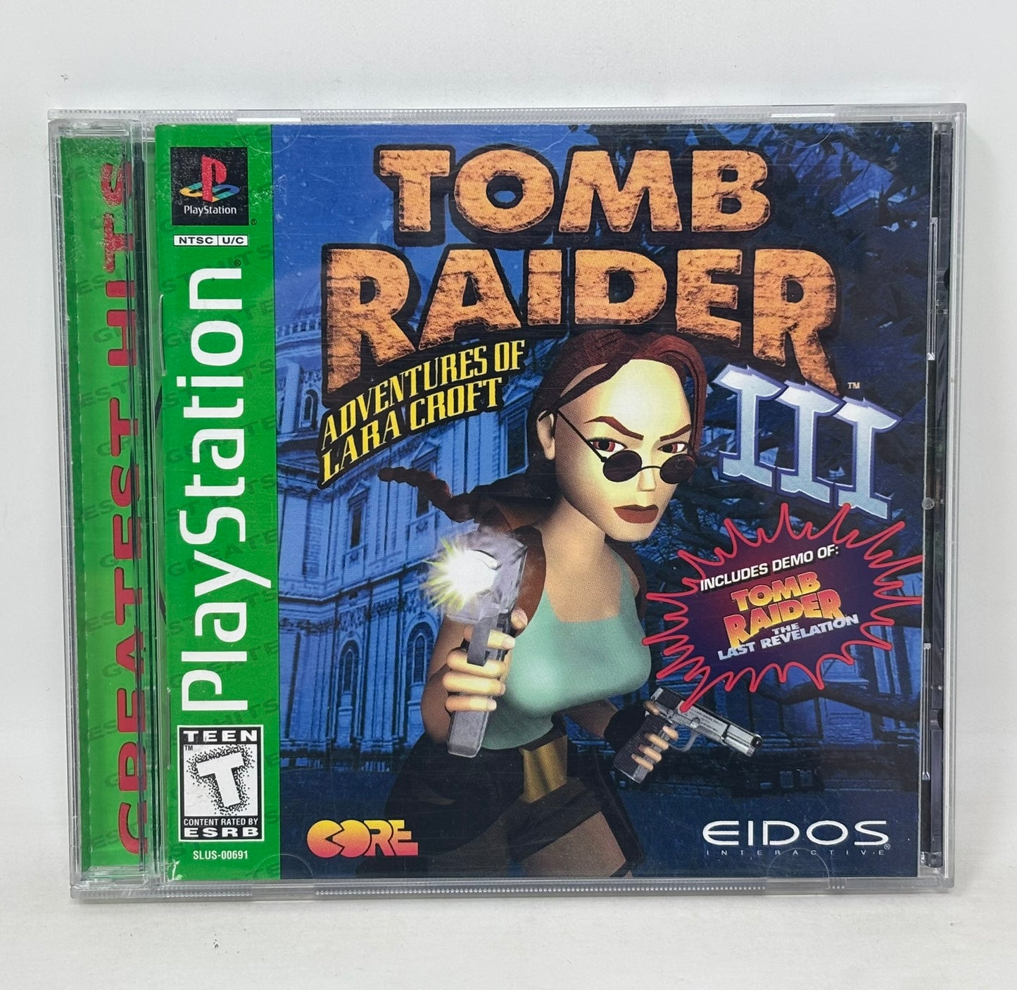 Sony PlayStation - Tomb Raider III (Greatest Hits) Complete