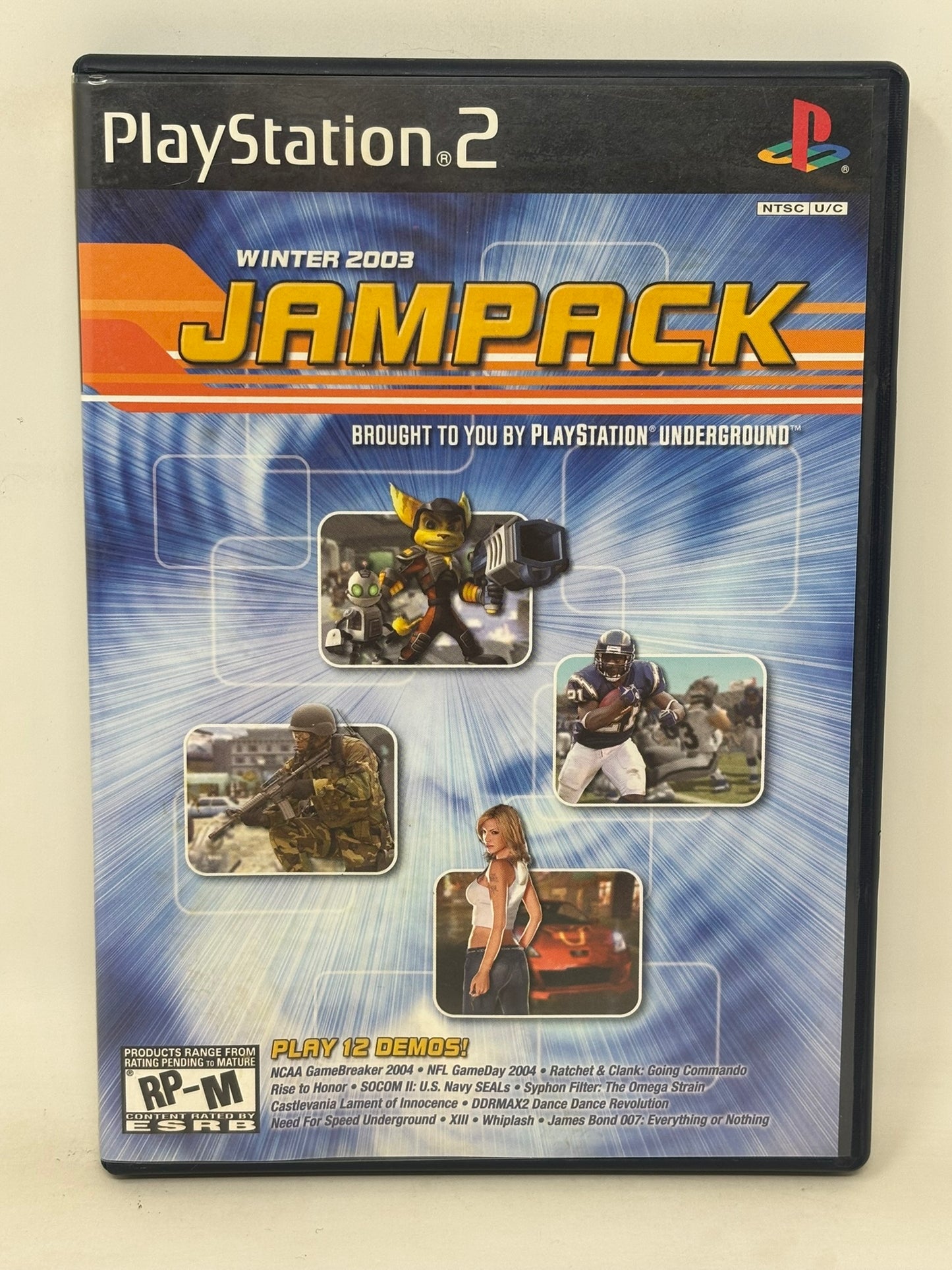 Sony PlayStation 2 - Jampack Winter 2003 Demo Disc - Complete
